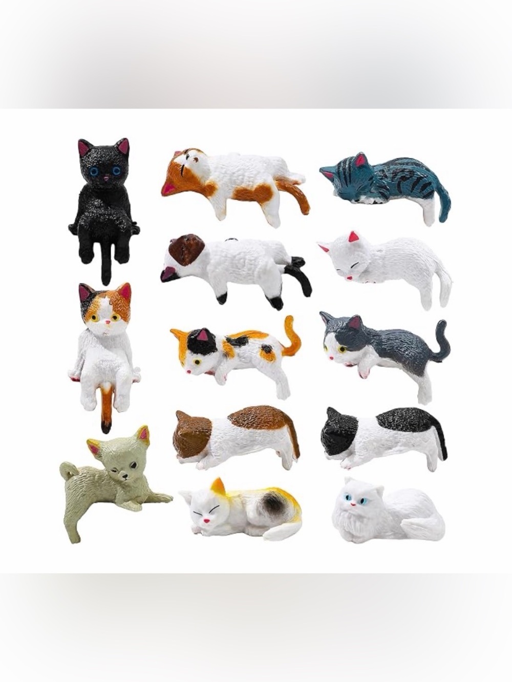 Mini cat car dashboard decorations